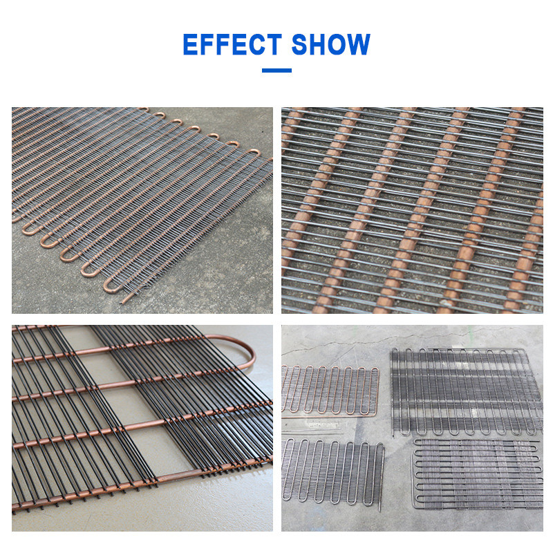 Hwashi Full Automatic Steel Wire Mesh Condenser Tubo di rame Buddy e macchina di saldatura a punti multipunto