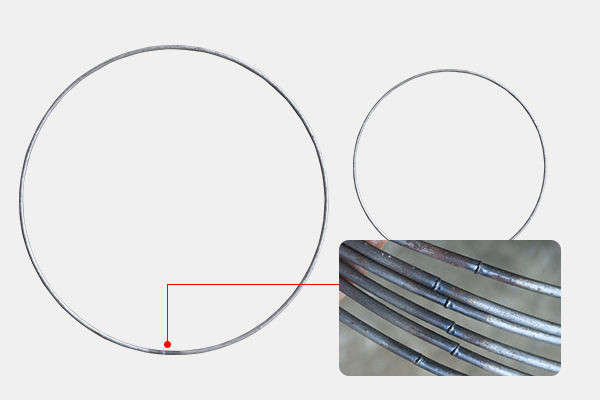 HWASHI Ring Making Machine, Ring Butt Welding Machine per la linea di produzione di fan guard