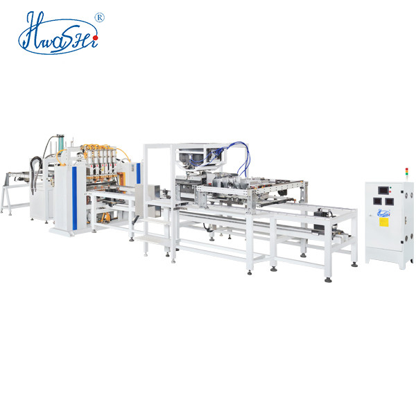 Wire Mesh Welding Machine viene fornito con un dispositivo di scarico automatico rendendolo e facile per i vostri lavoratori
