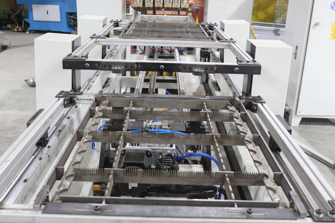Hwashi Automatic Multi Point Refrigerating Condenser Wire Mesh Spot Welding Machine Low Carbon Steel Wire Mesh Saldatura