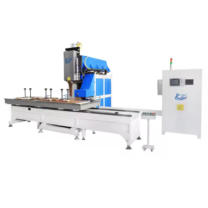 PLC Data Control Sink Welding Machine per la produzione di lavandini da cucina / hotel / ristoranti
