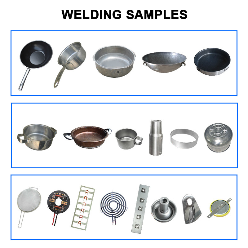 Hwashi Advanced Technology Spot Welding Machine per la produzione di utensili da cucina in acciaio inossidabile
