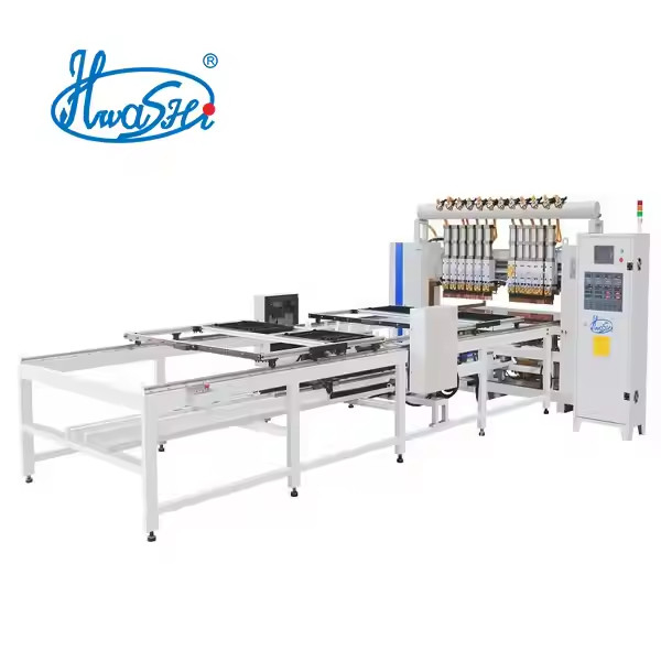 HWASHI Miglior Prezzo Automatica Wire Mesh pannello di saldatura macchina, lavastoviglie Wire Rack / Wire Shelf Spot Saldatura macchina
