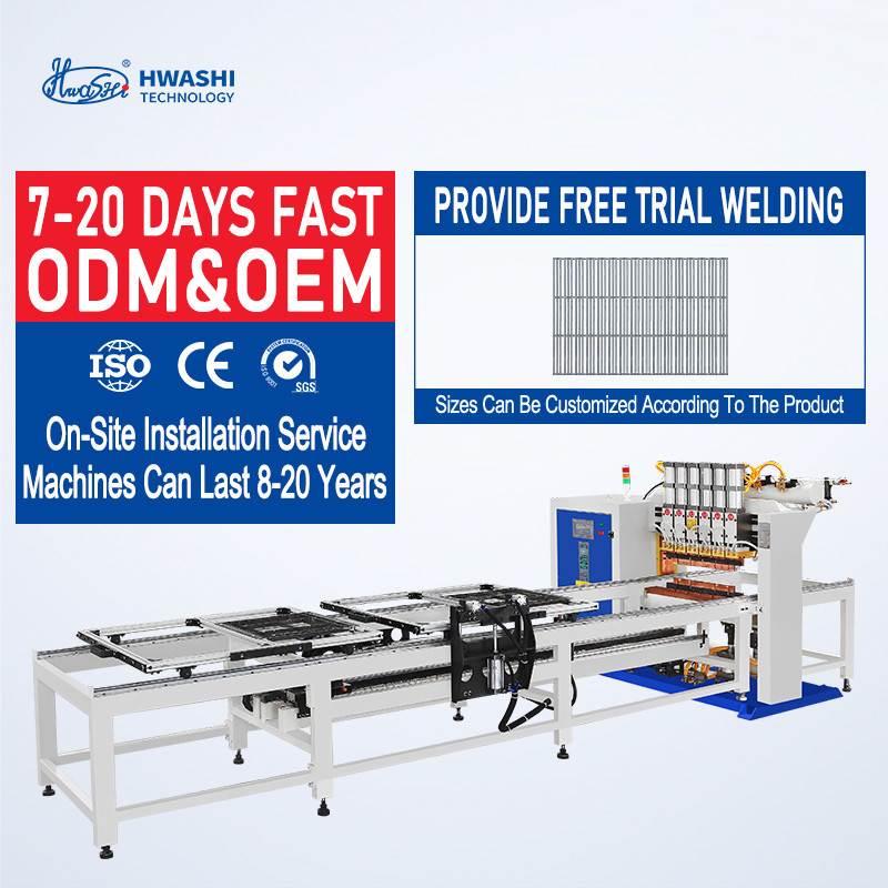 220V/380V Voltage Wire Mesh Welding Machine con design personalizzato e modalità di funzionamento automatico