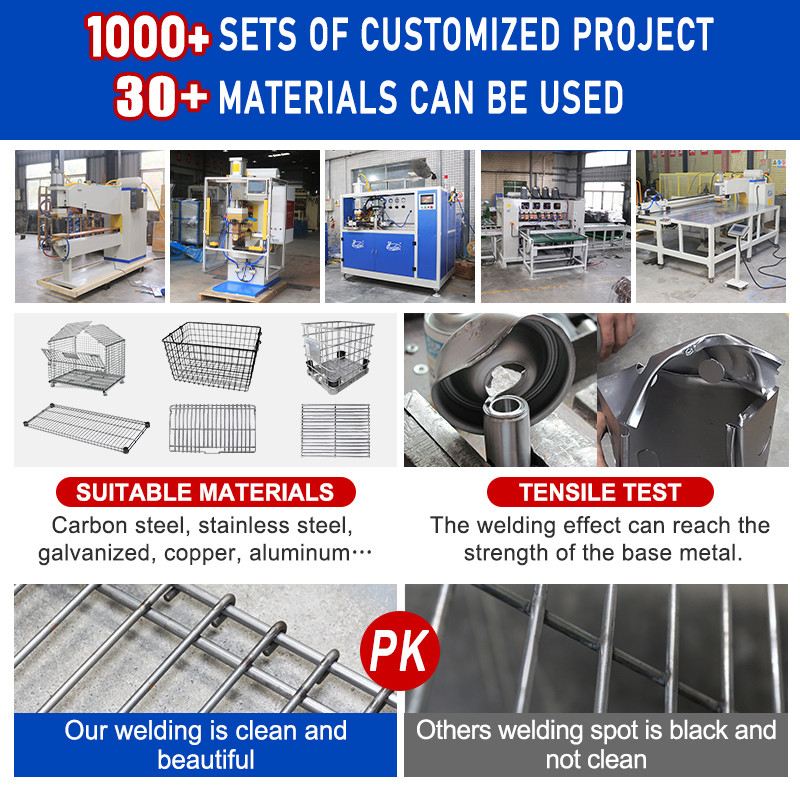 220V/380V Voltage Wire Mesh Welding Machine con design personalizzato e modalità di funzionamento automatico