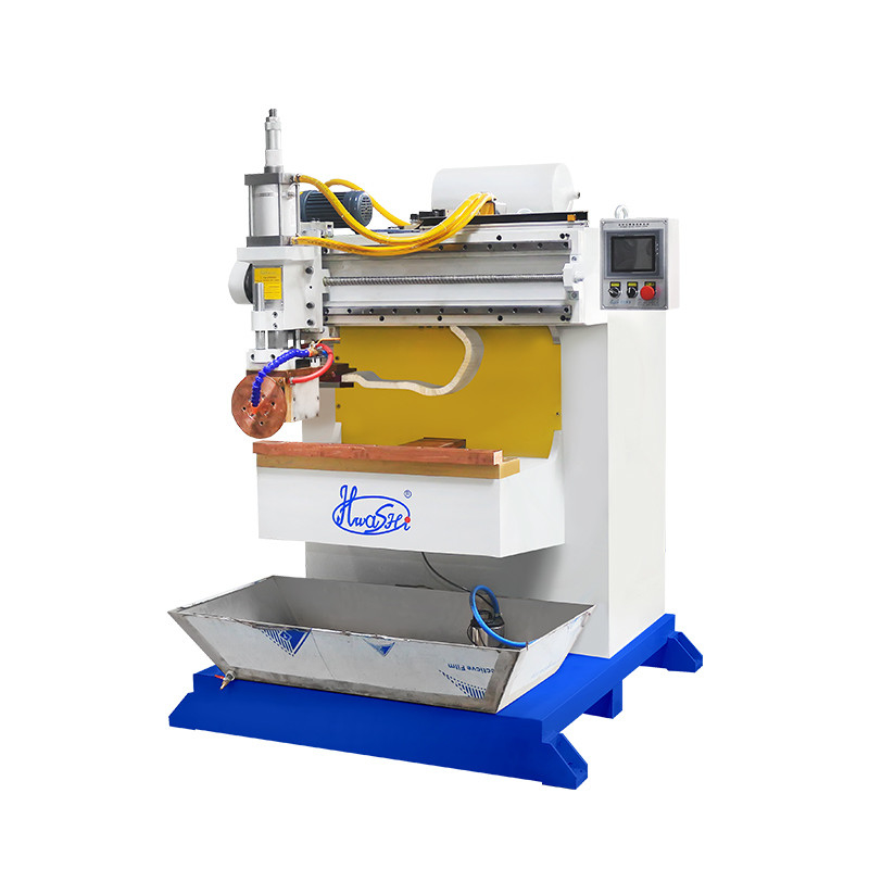 Hwashi Saldatura a cuciture longitudinali ad alta velocità Saldatura automatica del serbatoio del carburante per la produzione ad alto volume con difetti minimi