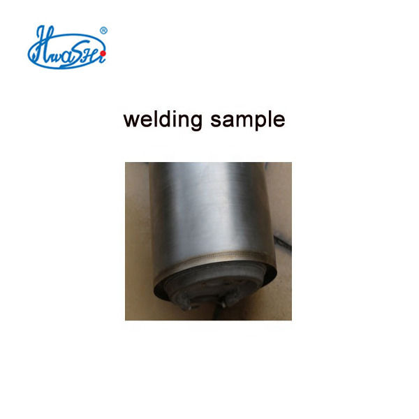 Saldatrice a cucitura a cucitura continua di tipo orizzontale