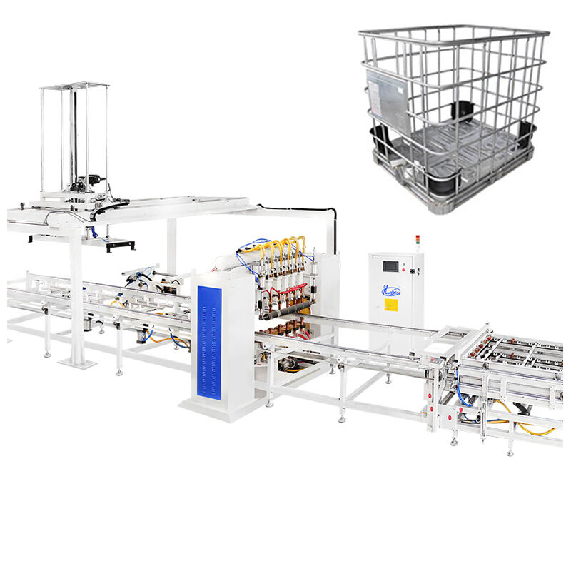 Saldatrice IBC Saldatrice Dotata di Velocità di Movimento Automatica Regolabile 200-500mm/s e Operatore a Due Persone