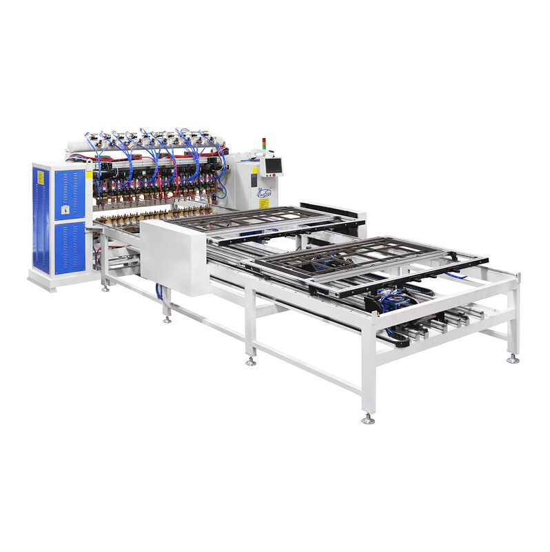 Hwashi 160kVA X2 saldatore a punti multipli con spessore di saldatura massimo 2+2 mm e braccio mobile automatico