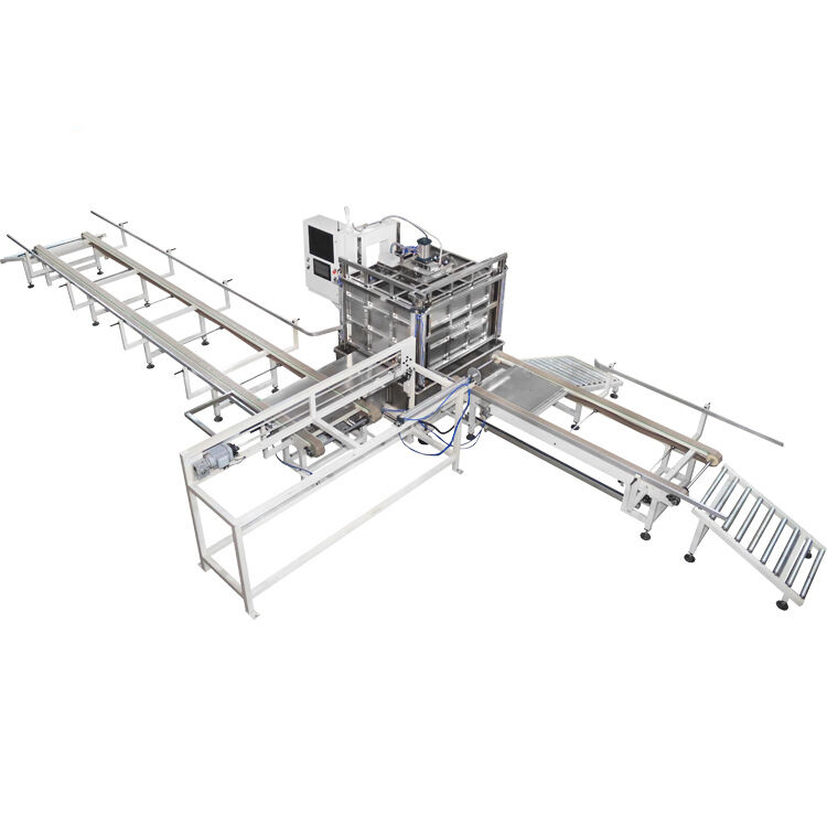 Centrale di saldatura a telaio CNC Servo IBC con precisione di posizionamento di 0,01 mm 150 punti di saldatura/min e 70-90 fotogrammi per turno