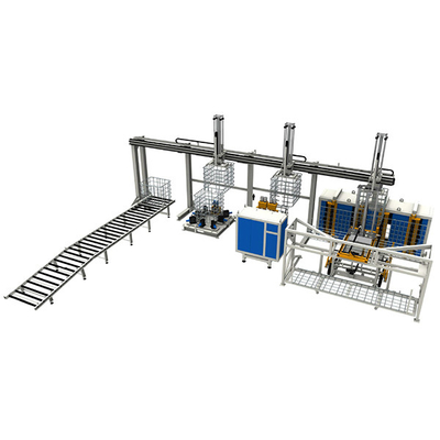 Acciaio inossidabile Mesh Frame Automatic Welding Machine tubolare della struttura della gabbia di griglia IBC di IBC