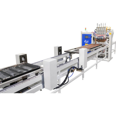 Sei saldatrici automatiche del condensatore capo del frigorifero per la linea di produzione del condensatore