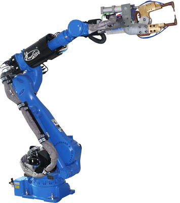 Robot per saldatura industriale di asse del sistema di controllo del computer del robot della saldatura a punti di HWASHI 6