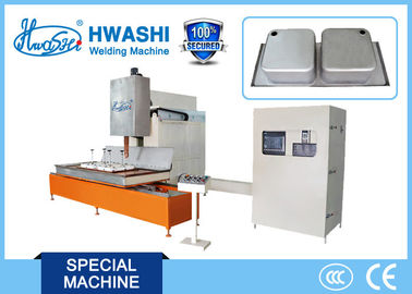 Saldatrice automatica del lavandino di cucina di Inox, macchina della saldatura continua del lavandino di CNC