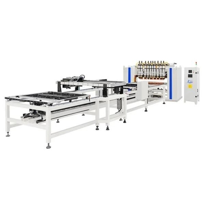 Filo di acciaio del frigorifero Mesh Spot Welding Machine Multipoint per lo scaffale del cavo