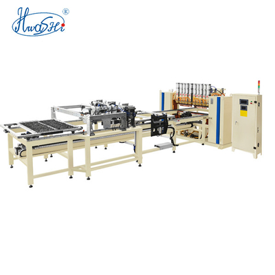 Filo di acciaio del frigorifero Mesh Spot Welding Machine Multipoint per lo scaffale del cavo
