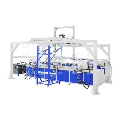 Macchine per la contrazione automatica a doppia piegatura IBC Macchine per la formazione di tubi a telaio in acciaio inossidabile