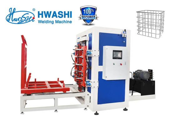Hwashi IBC Metal Grid Sheet Metal Clinching Machine PLC Controllo IBC Maschera di saldatura del serbatoio