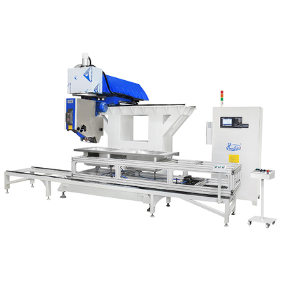 Rettificatrice automatica per lucidatura lavello CNC HWASHI per saldatura a rullo di bordi lavello in acciaio inossidabile
