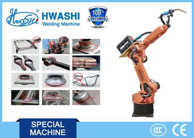 Distanza di raggiungimento industriale industriale del braccio 1400mm dei robot per saldatura di asse di CNC HwashiSix