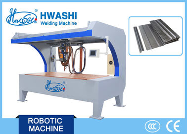 CNC più rigido del piatto della porta del metallo di sicurezza/macchina manuale della saldatura a punti, saldatore d'acciaio galvanizzato