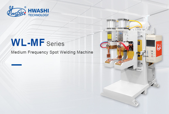 1000Hz Medium Frequency DC Copper Spot Welding Machine per la saldatura di lamiere di rame 90KVA