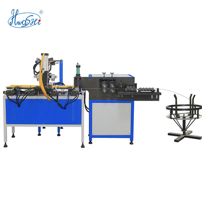 Hwashi Automatic Steel Wire Ring Making and Welding Machine / Butt Welding Machine (Motore automatico per la produzione e la saldatura di anelli di filo di acciaio)