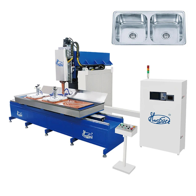 Macchina di saldatura a lavandino industriale 220V 80KVA per saldatura in acciaio inossidabile di diametro 100-1000 mm