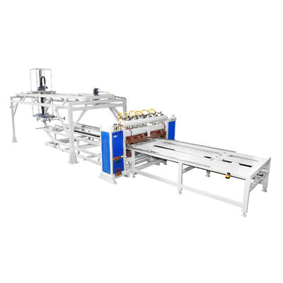 Saldatrice automatizzata per condensatori ad alta velocità con larghezza effettiva regolabile e alimentazione MFDC per la produzione di condensatori a tubo metallico