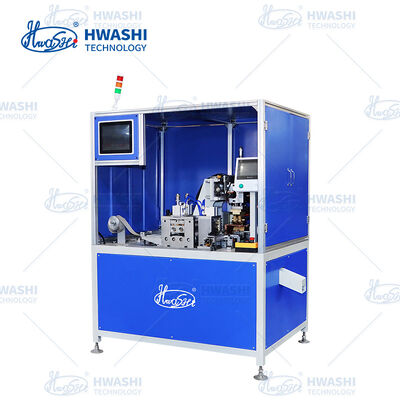 Hwashi Automatic Roll-Round Seam Welding Machine for Woven Wire Mesh Filter Cartridges with Airtight Seams and 50% fewer Processing Steps (Motore automatico di saldatura a cucitura rotonda per cartucce di filtro a maglia di filo tessuto con cuciture a tenuta stagna e un 50% in meno di passaggi di lavorazione)