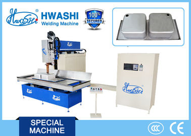 Tempo d'acciaio di Machine Adjustable Forming del saldatore di Seamstainless del lavandino di CNC di HWASHI