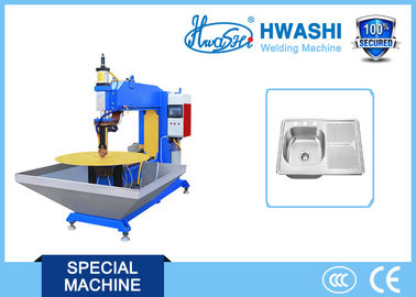 Macchina manuale della saldatura continua del lavandino di cucina di HWASHI WL-MF-100K