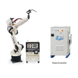Robot per saldatura automatico materiale d'acciaio, un robot industriale 220/380V di 6 assi