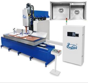 Saldatrice automatica del lavandino di CNC per il lavandino di cucina differente di dimensione