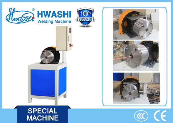 HWASHI Condensatore Rame / Alluminio Bundy Tube End Shrinking Machine