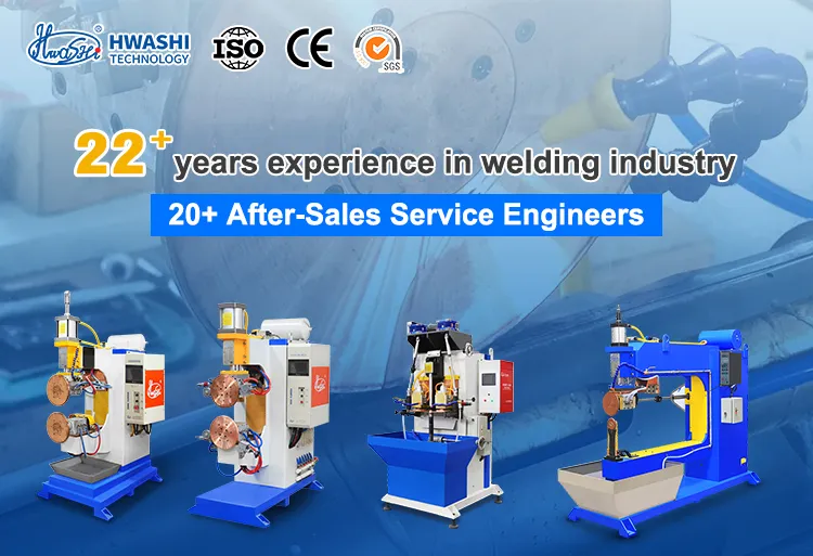 Hwashi Customized 38ov Double Station Fuel Tank Making Machine, Seam/Roll Weldingmachine per il serbatoio 0