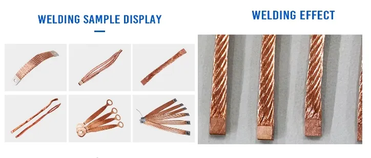 Hwashi Copper Flexible Conductor Molecular Diffusion Welding Machine (macchina di saldatura a diffusione molecolare) 2