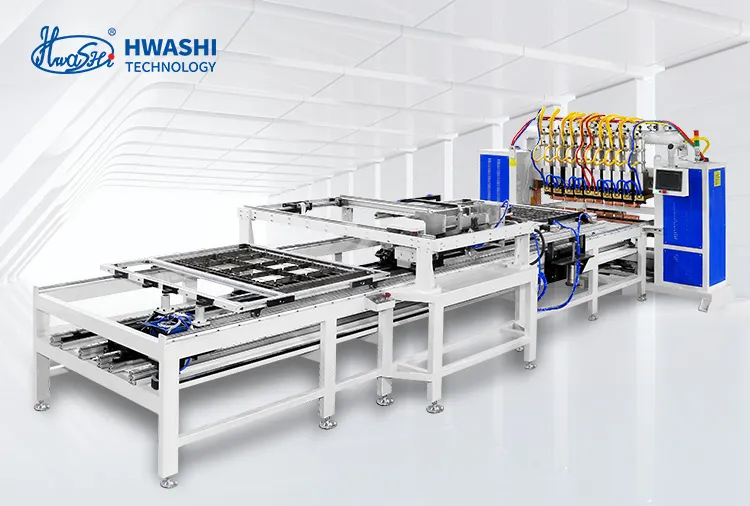 Hwashi Welding Machine: Basewire Frame & Iron Wire Row Welding Excellence 0