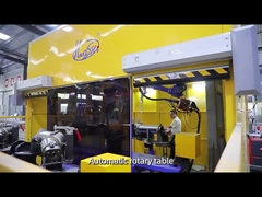 CO2 MIG MAG TIG Automatic Welding Robot Panasonic di asse di HWASHI 6 con il sistema d'alimentazione del cavo