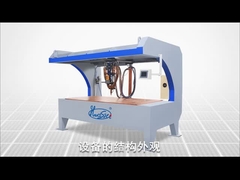 Hwashi Stiffener Sheet Metal Welder Spot Welding Machine Saldatore automatico 2500KG