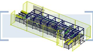 Linea di produzione di assi da stiro completamente automatica: dal tubo grezzo al prodotto finito, zero ettari manuali